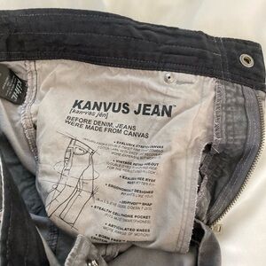 Mens Kanvus Jean